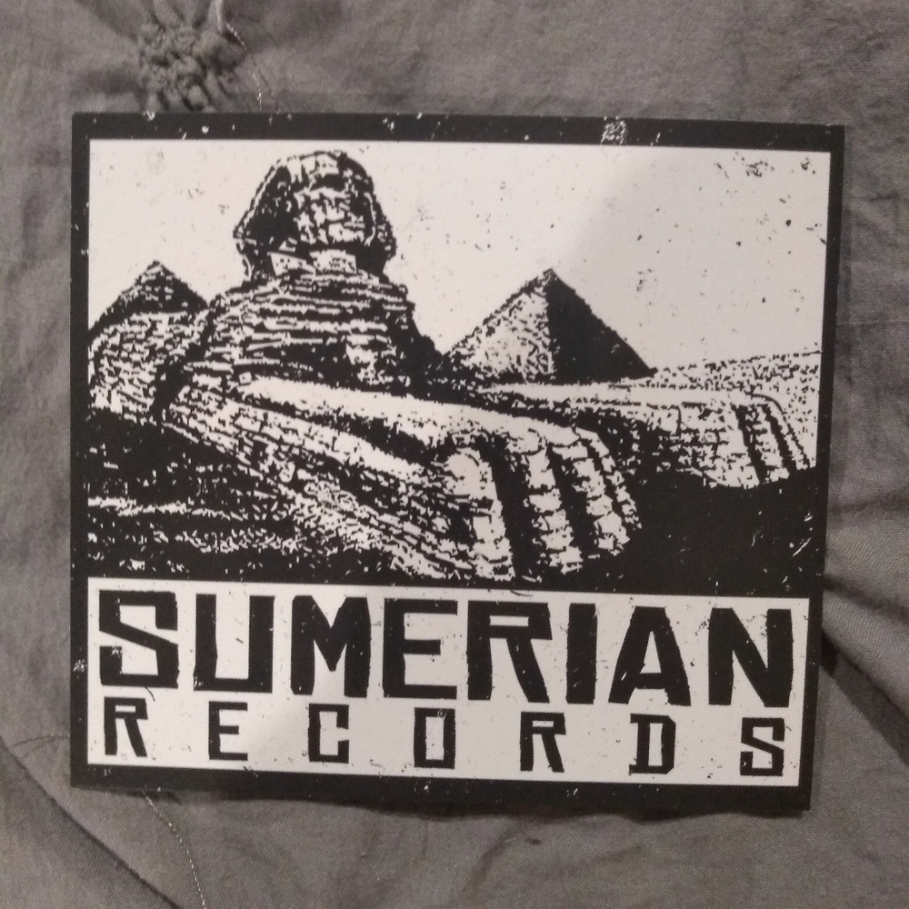 Sumerian Records Sticker ADD TO BUNDLE GET IT FREE